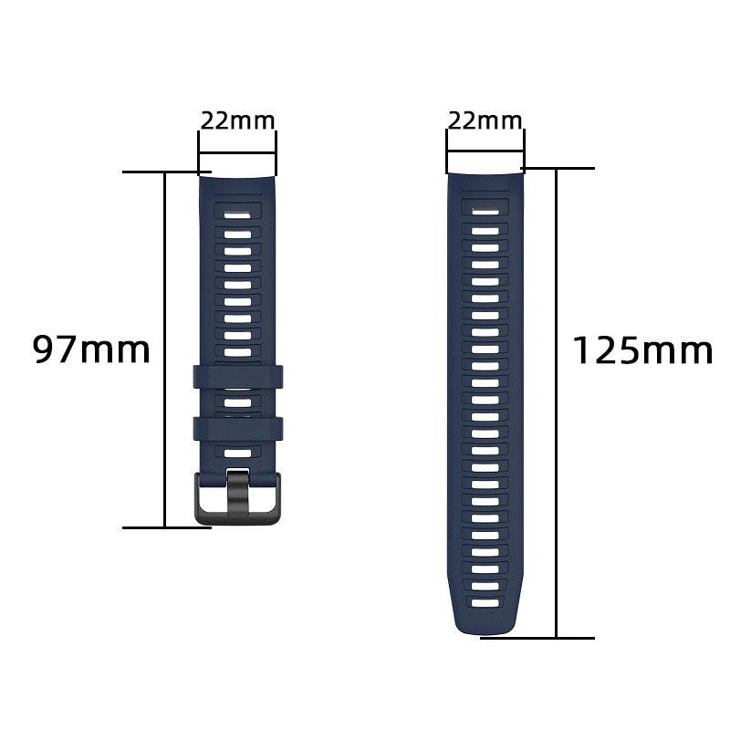 Silicone Quick Release Wristband for Garmin Instinct and Instinct 2 Smartwatches