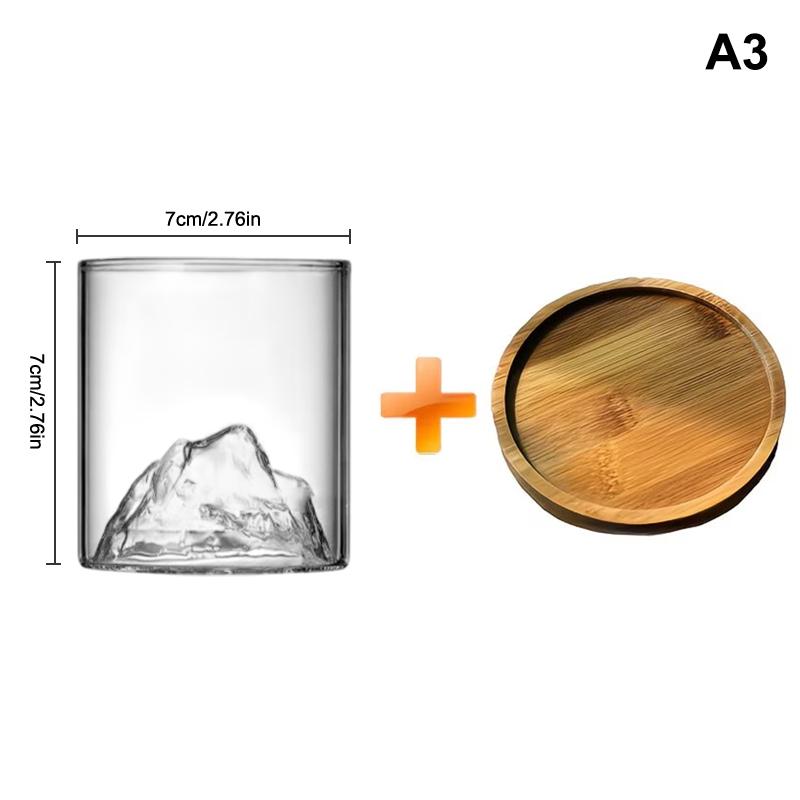 Glass Terrarium For Mountain Views Moss Planter Hydroponic Plant Container Multifunctional Cup Home Decoration Great Gift