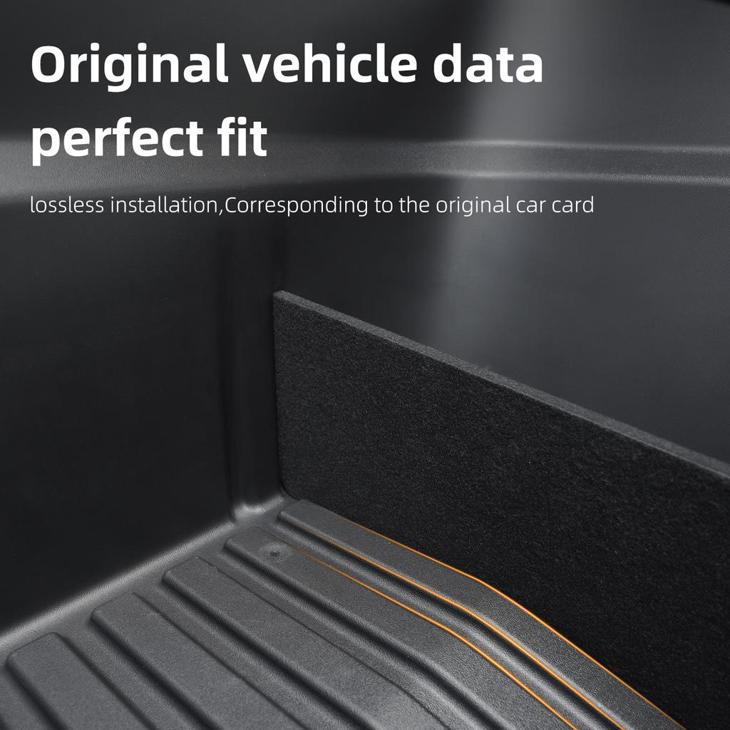 For Tesla Model Y Juniper 6 Seater Model YL 2025 2026 Car Front Trunk Interval Combination Partition Front Spare Box Organizer