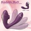 Clit Sucker Vibrator for Women Vagina G-Spot Vibrator Clitoris Nipple Stimulator Female Masturabtor Adult Goods Sex Toy for Women 180° Transformation