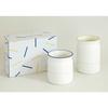 Daily Like Milky Drainable Cutlery Case S + L Set, White, 1 Set, Korean Popular Tableware