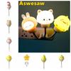LED LED USB Night Light With Remote Control LED Night Lamp Cartoon Night Lamp  Christmas Gifts