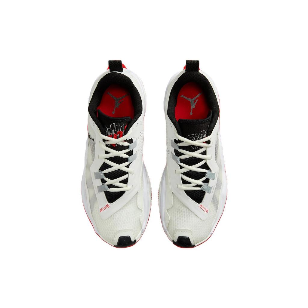 Pánské tenisky Air Jordan One Take 4 Sail Black Krémová Vlčí šedá Výzvově červená DZ3338-106