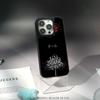 Art Red Spider Lilys Japan Design Phone Case for iPhone 17 16 E 15 14 13 12 Pro Max Sheepskin Silver-edged Protective Case