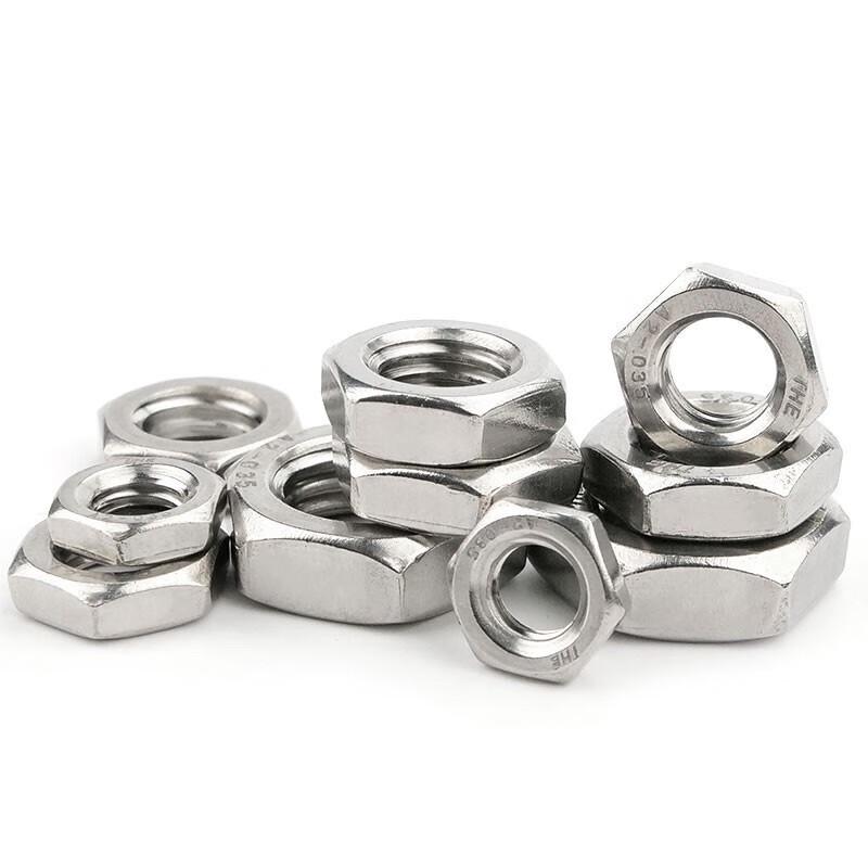 304 Stainless Steel Thin Hex Nuts