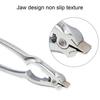 Crab Cracker Labor Saving Automatic Rebound Spring Design Mirror Polished Non-slip Multi-functional Zinc Alloy Lever Handle Seafood