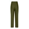Women High Waist Elastic Waistband Casual Pants with Pockets Relaxed Fit Lightweight Athletic Trousers for Daily Wear
