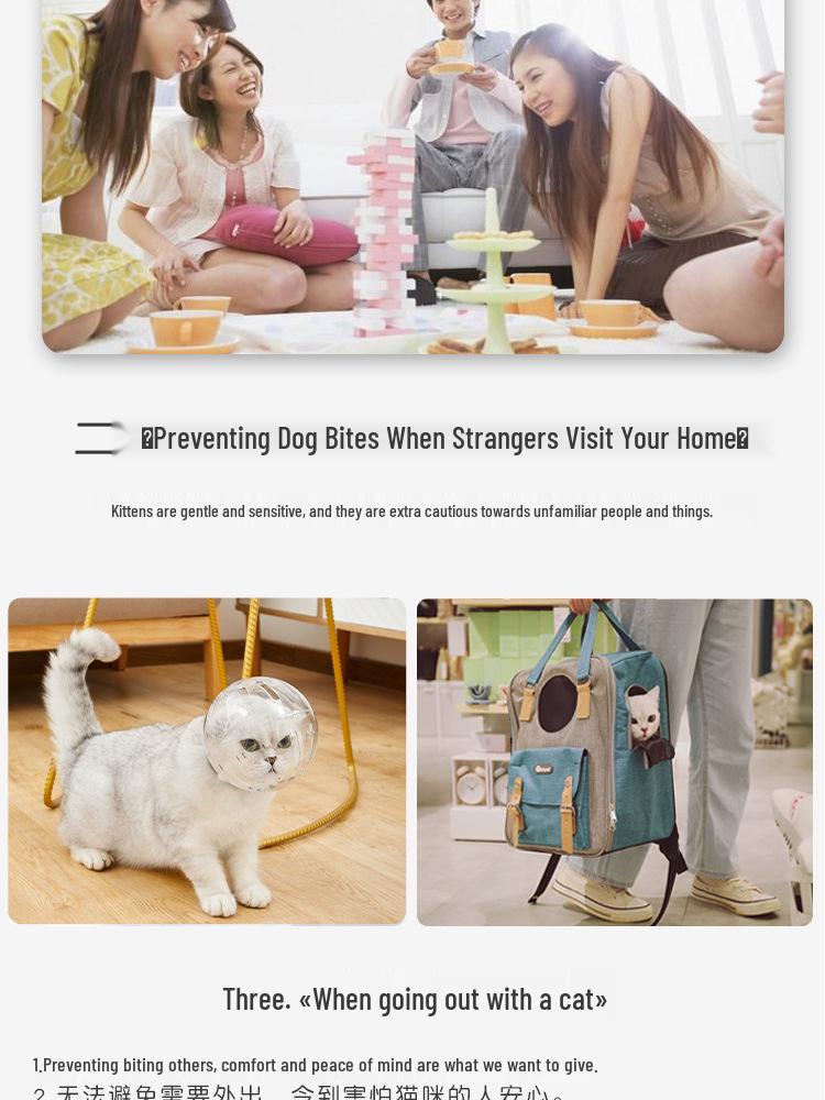 Cat & Dog Anti-Bite Breathable Headgear
