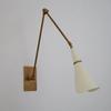 Mid-Century Modern Style Brass Wall Sconce, Adjustable Wall Lamp For Your Home