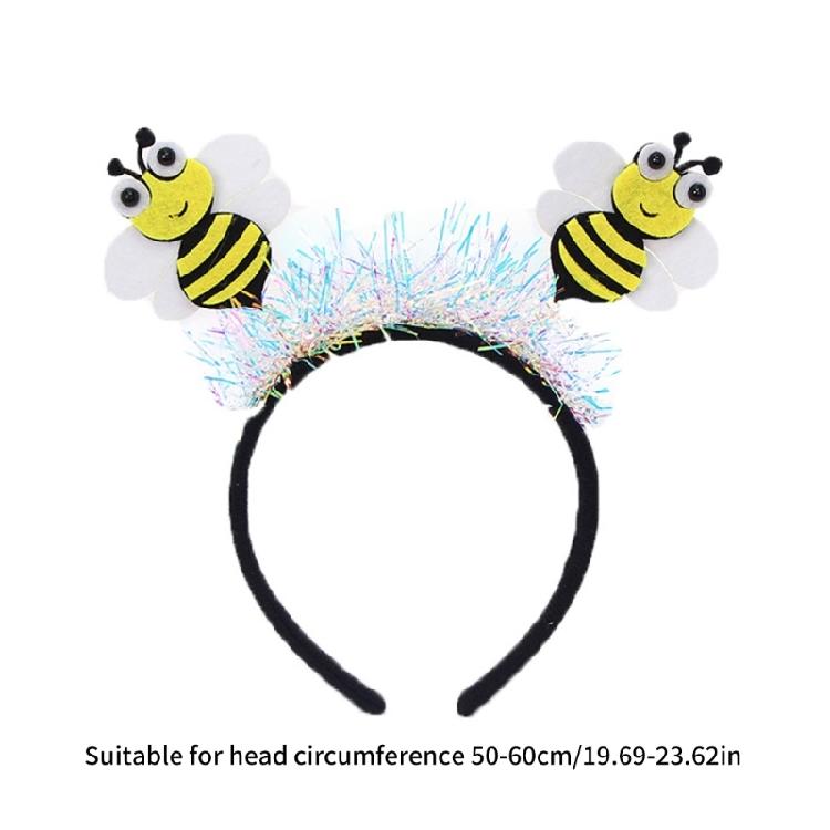 Cute Insect Shape Hairband Women Washing Face Headbands Makeup Tinsels Hairband