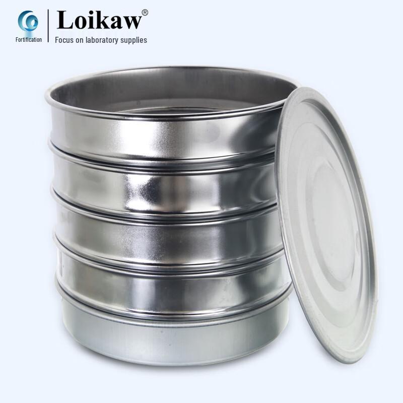 Leigu 20cm 304 Edelstahl Labor-Prüfsieb