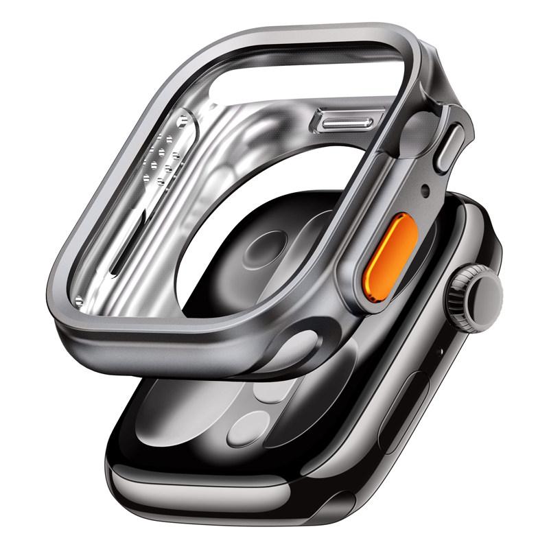 Protection Cover For Apple Watch Case 11 10 46mm 42mm Plated TPU Bumper Shell Accessories iWatch Series 10 11 Protective Cases