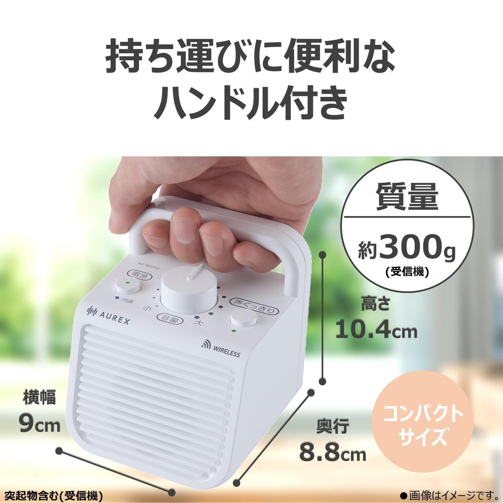 Toshiba White TV Speakers AX-WST10