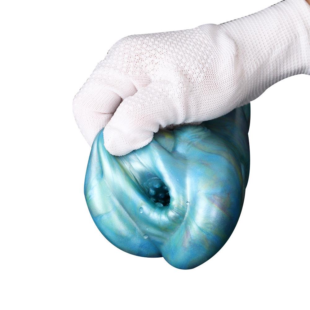 Male Masturbator Inverted Masturbation Cup Soft Silicone Sex Toy Penis Training Pocket Anal Gay Doll Vagina