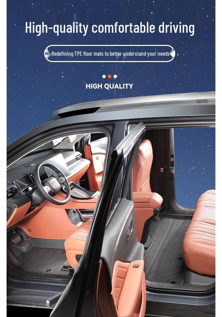 26 GAC AION RT Floor Mats TPE Full Coverage Carpet Foot & Trunk Mats
