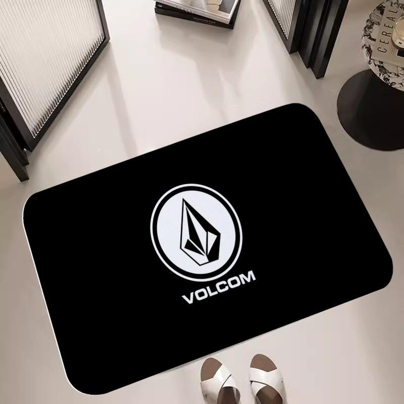 Street Art Graffiti Carpet Urban Trendy Abstract Geometric Logo Newspaper Clipping Home Decoration Rug Welcome Nonslip Floor Mat