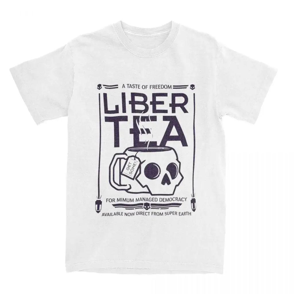 Helldivers 2 Malevelon Creek Veteran T-Shirts Men Vintage Pure Cotton Tee Shirt Round Collar Short Sleeve T Shirt Party Clothing