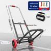 Foldable Hand Cart Trolley for Groceries, Luggage, and Express Delivery