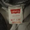 Levi's 90s Made in USA 501 Old Dyed Black Straight denim pants Women Used