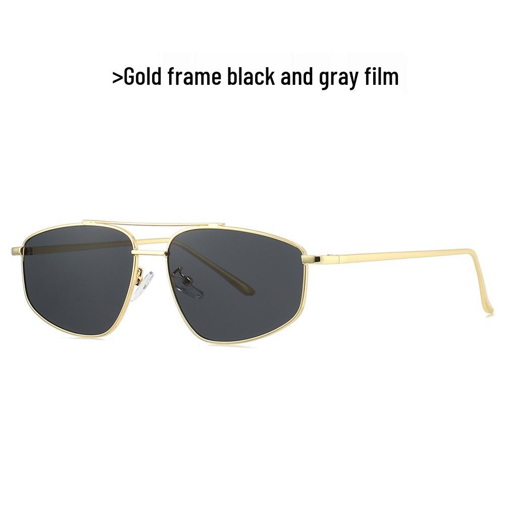 Retro 9630 Fashionable Aviator Sunglasses with European & American Style and UV Protection
