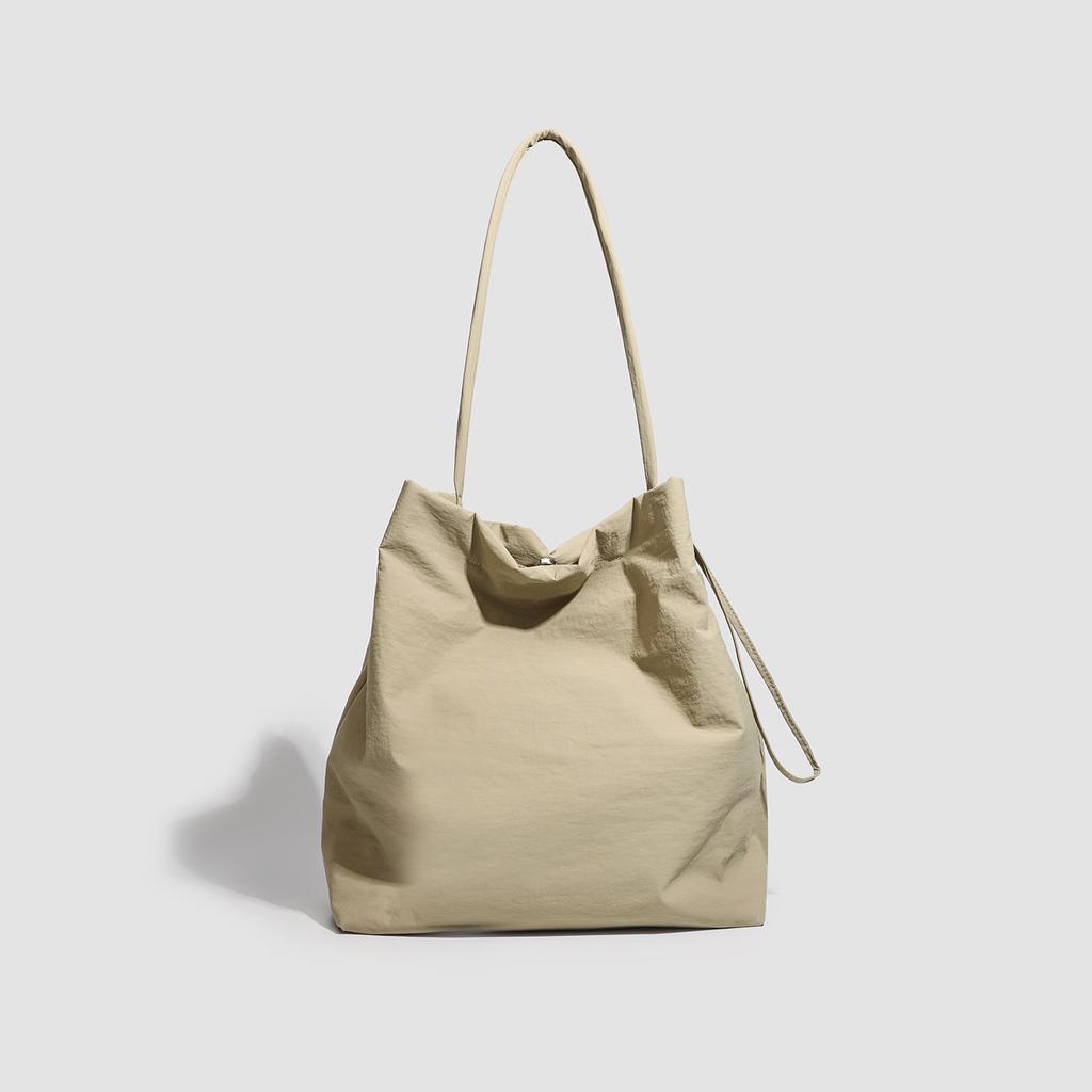 Korean Style Bucket Bag Large Capacity Tote Bag Shoulder Bag for Women