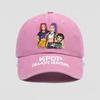 Demon Hunter Girls' Printed Baseball Cap, Retro Baseball Cap, Casual Cotton Sports Washed Cap