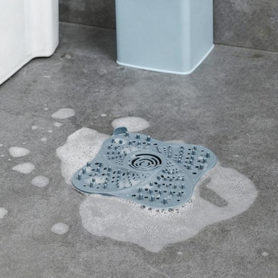 

Отличная крышка для слива пола, сильное всасывание, предотвращение всасывания запаха, дизайн, кухонный дезодорант для пола, пробка для волос для дома темно-синий