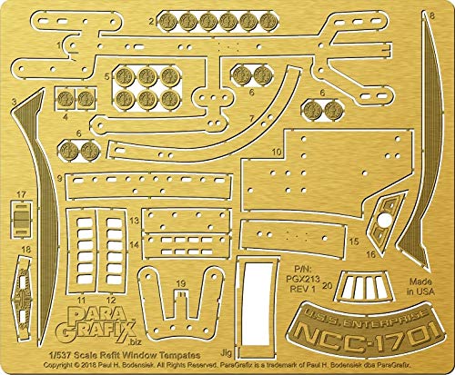 

Звёздный путь - Шаблон для сверления окон Энтерпрайза после модернизации - PGX213