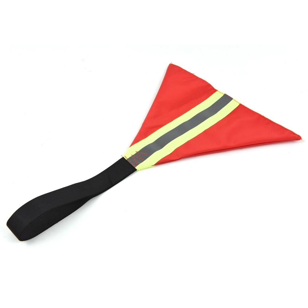 4pcs Safety Reflective Flags Kayak Warning Flags with Webbing for Kayak Canoe SUP