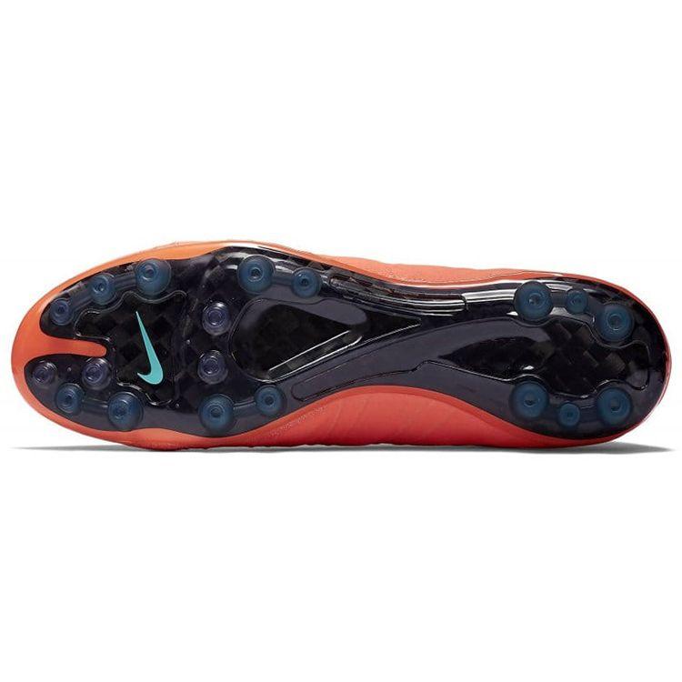 Nike Artificial Turf AG (Rubber Short Studs) Shock Absorbing Non-Slip Durable Soccer Shoes Men Soccer Shoes Orange 717138-803