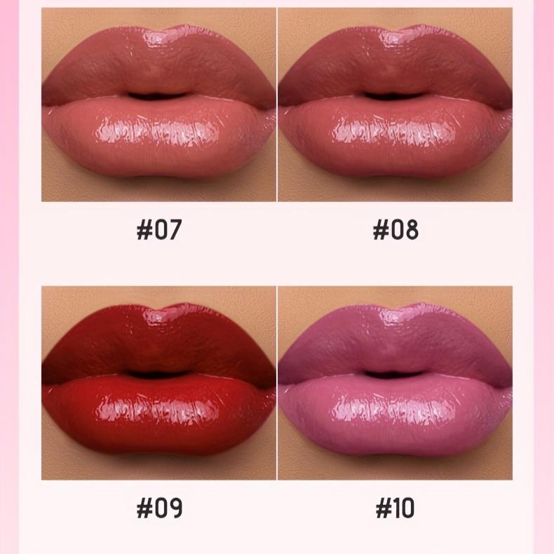 Set pentru buze cu nuanță de fructe de pădure, de lungă durată, anti-crăpare și uscăciune, ușurează liniile de buze. Set de balsam pentru buze. luciu.