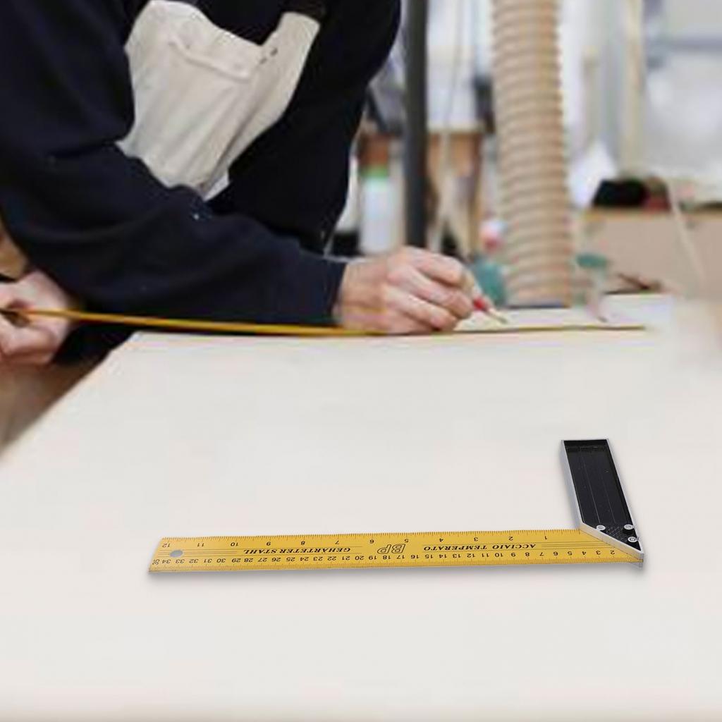 Ruler Square Ruler Stainless Steel Tool Woodworking Angle