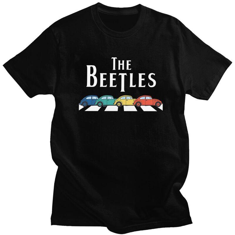 Heavy Metal Rock The Beatle T-Shirts für Herren Kurzarm Freizeit T-Shirt 100% Baumwolle T-Shirts Geschenk