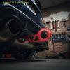1 Set Universal Aluminum Alloy Rear Tow Hook Racing Rear Tow Hook Rhombic Towbar Towing Tools For Civic Fit Jazz Gk5