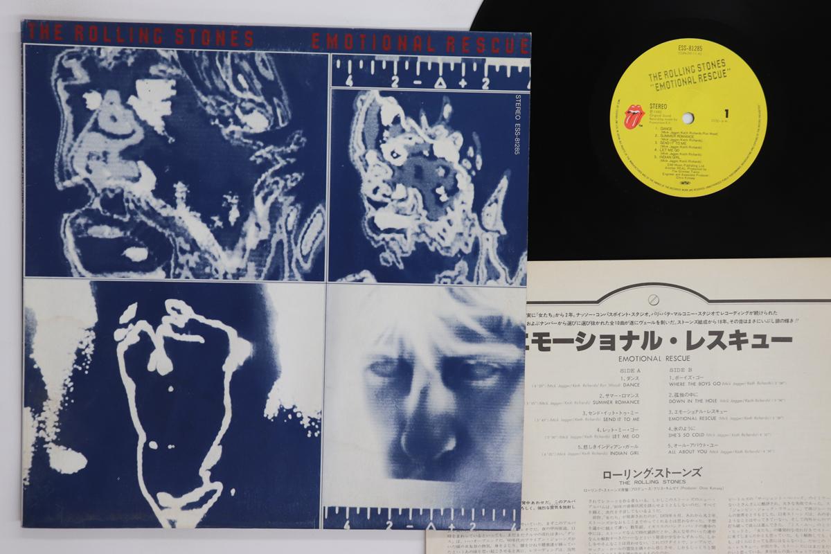 

LP Record ROLLING STONES Emotional Rescue ESS81285 ROLLING STONES 1980 Japan Rock Used