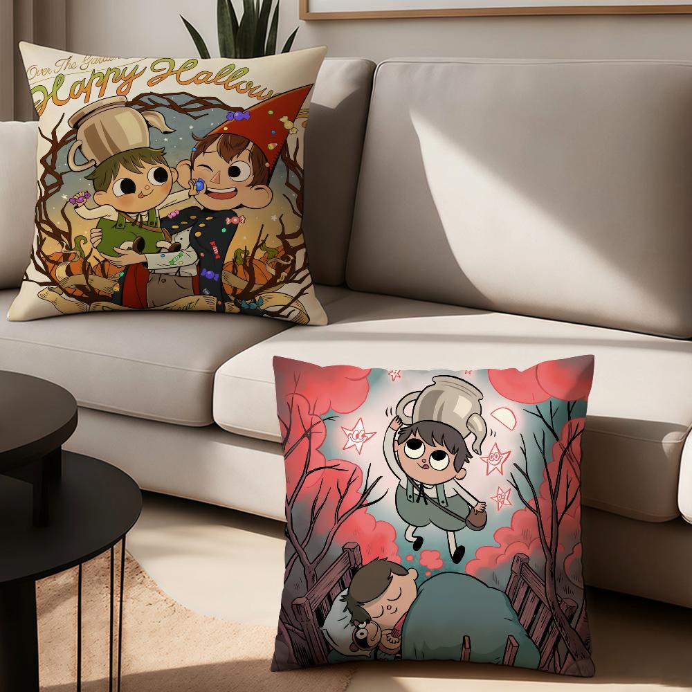 Cartoon O-Über dem G-Garten W-Wandkissenbezug Heimdekoration Kissenbezug Geeignet für Schlafzimmer Auto Büro Sofa