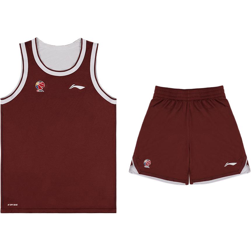 

Li Ning CBA Американский стиль Двусторонний Свободный Быстросохнущий Дышащий Влагоотводящий Спортивный Беговой Разминочный Тренировочный Топ Баскетбольный Комплект AATV123-1
