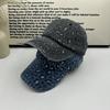 Spring and summer fashion trend leopard print print baseball cap outdoor leisure cap men's and women's youth sun protection visor