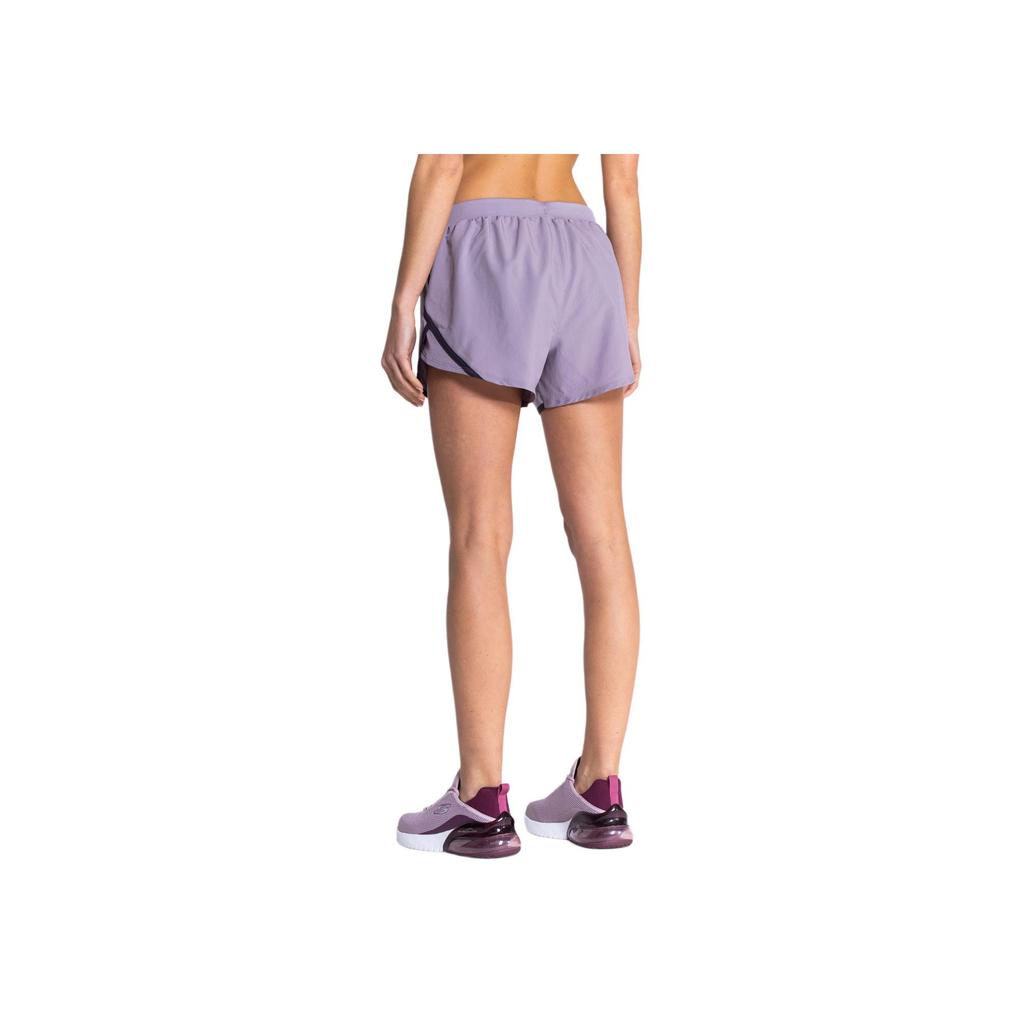 Under Armour Fly-By 2.0 Running Shorts Women Shorts Lead-Gray Purple 1350196-585