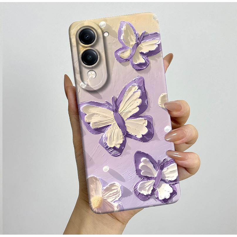 For Vivo Y04 Y29s 2025 Case Aesthetic Luxury Fashion Cute Soft Silicone Cover Shockproof Fundas For Vivo Y29S 5G Y 04 Phone Case