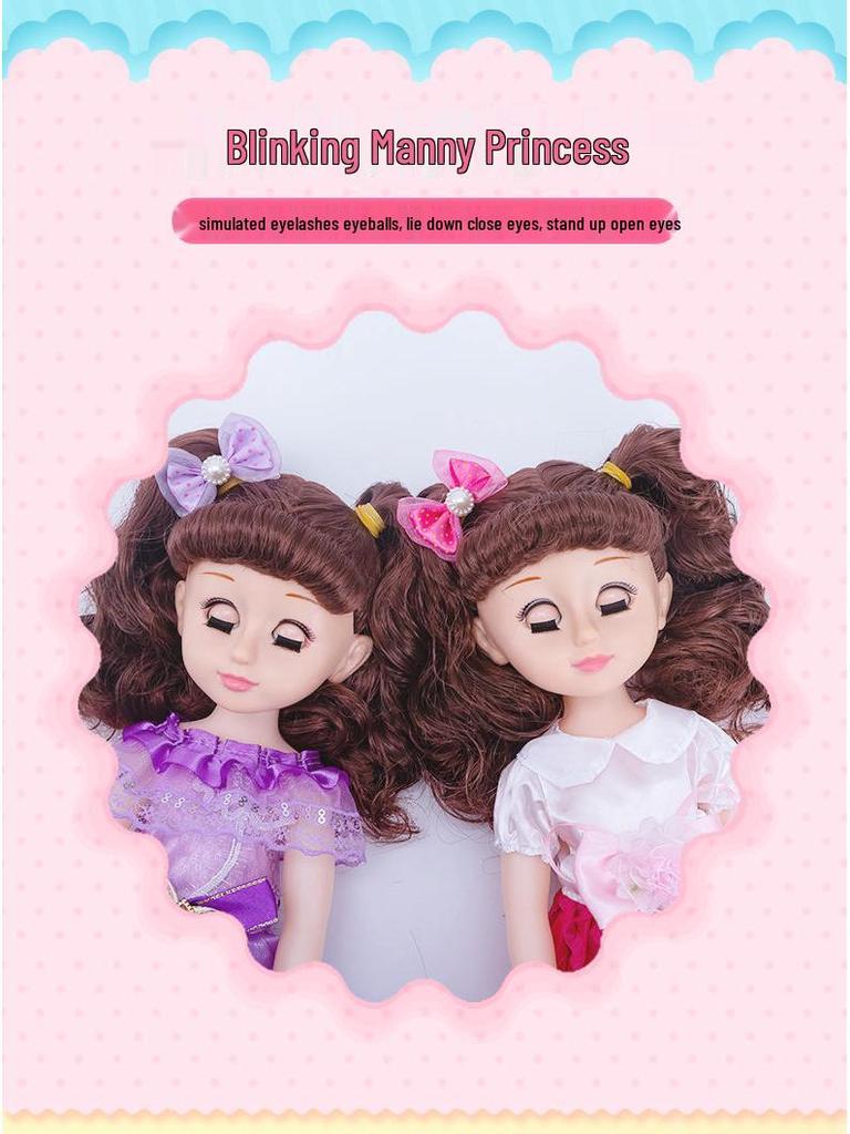 Interactive Smart Doll Set with Changeable Clothes - Princess Toy for Girls, Perfect Birthday Gift