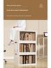 Foldable Children's No-Assembly Dustproof Bookshelf & Floor-Standing Multi-Layer Storage Rack