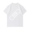 Men's 100% Cotton Crew Neck Short Sleeve T-Shirt, Casual I'm OK Bandage Printed Soft Breathable Lightweight Tee, Comfortable Daily Wear Summer Top for