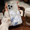 Summer Mobile Phone Case iPhone13 White Tulip Transparent Mobile Phone Case Apple 17pm Anti-drop Minimalist Temperament Model