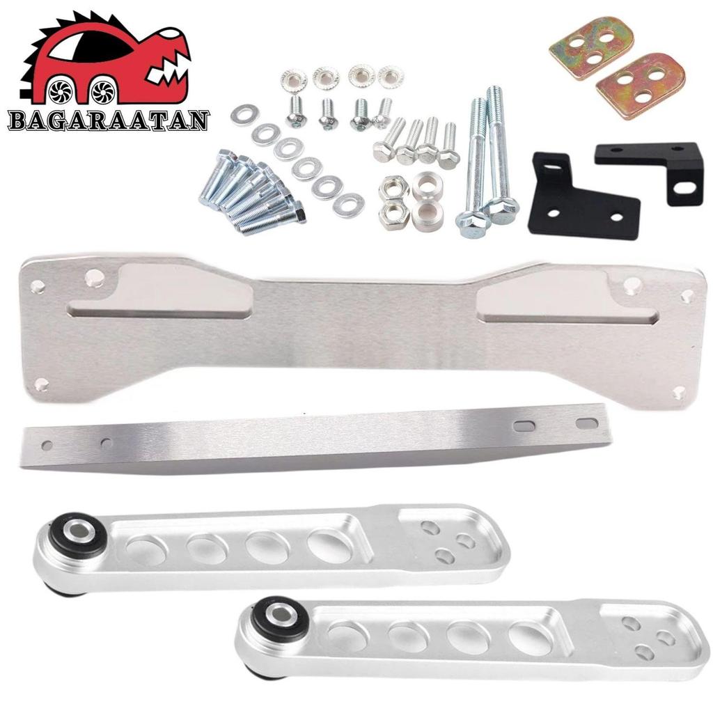 Cross-linked Rear Subframe Strut Control Arm Kit for 01-05 Honda Civic ES EP3
