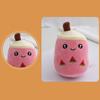1Pc Bubble Tea Cup Plush Toys Kawaii Fruit Milk Tea Design Kids Stuffed Doll