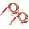 1 Pair Rope 1.8M Adjustable for Outdoor Playground Swing Kit Set