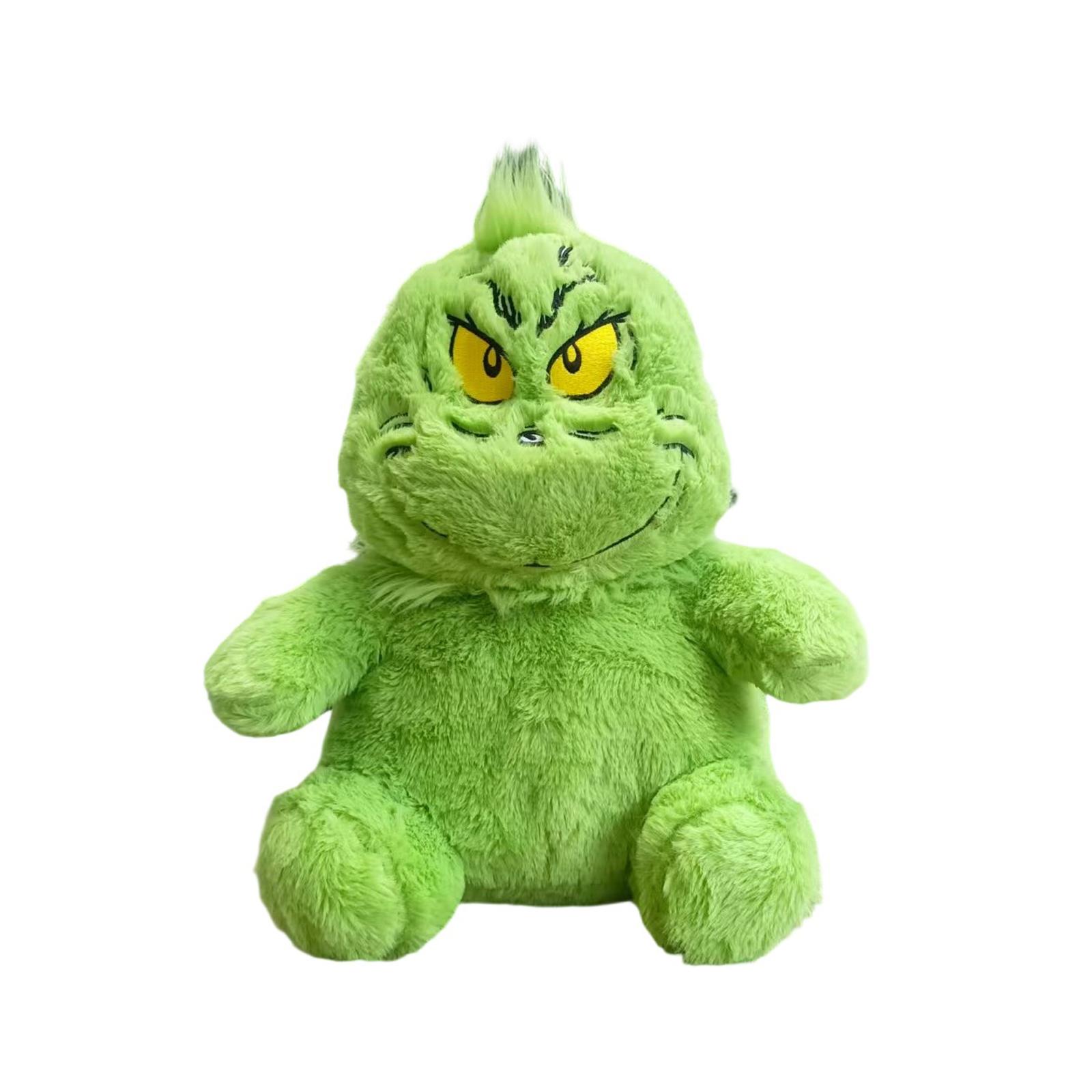 

Плюшевый рюкзак Плюшевая игрушка Зеленая кукла Рождественская кукла