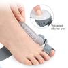 1pc Breathable Hallux Valgus Splint Orthopedic Toe Alignment Bunion Corrector Anti-slip Heel Strap for Left & Right Toe Separator