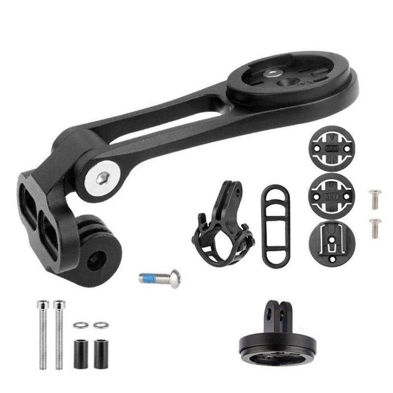 Durability Cycling Speedometers Holder Quickly Install Bike Computer Mount for Front Light and Cameras
